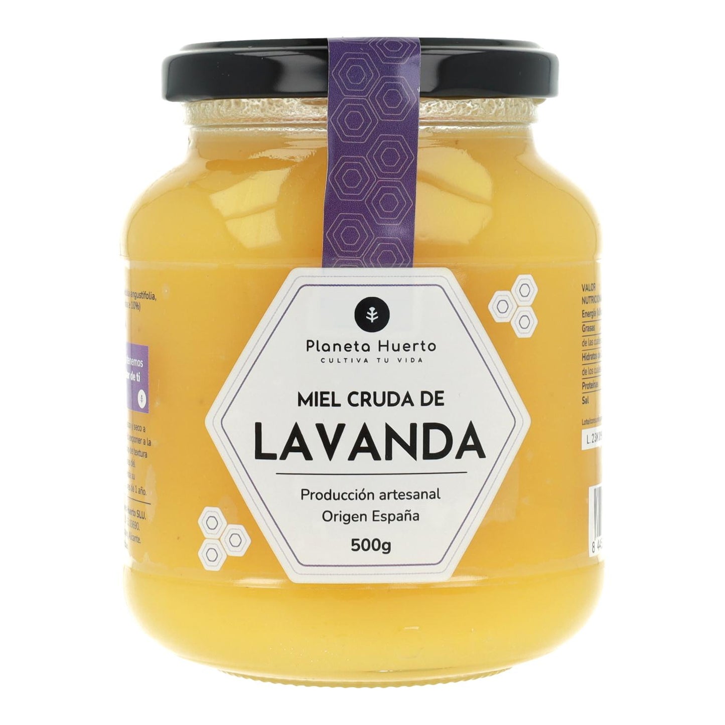 Miele di lavanda grezzo Planeta Huerto 500 g