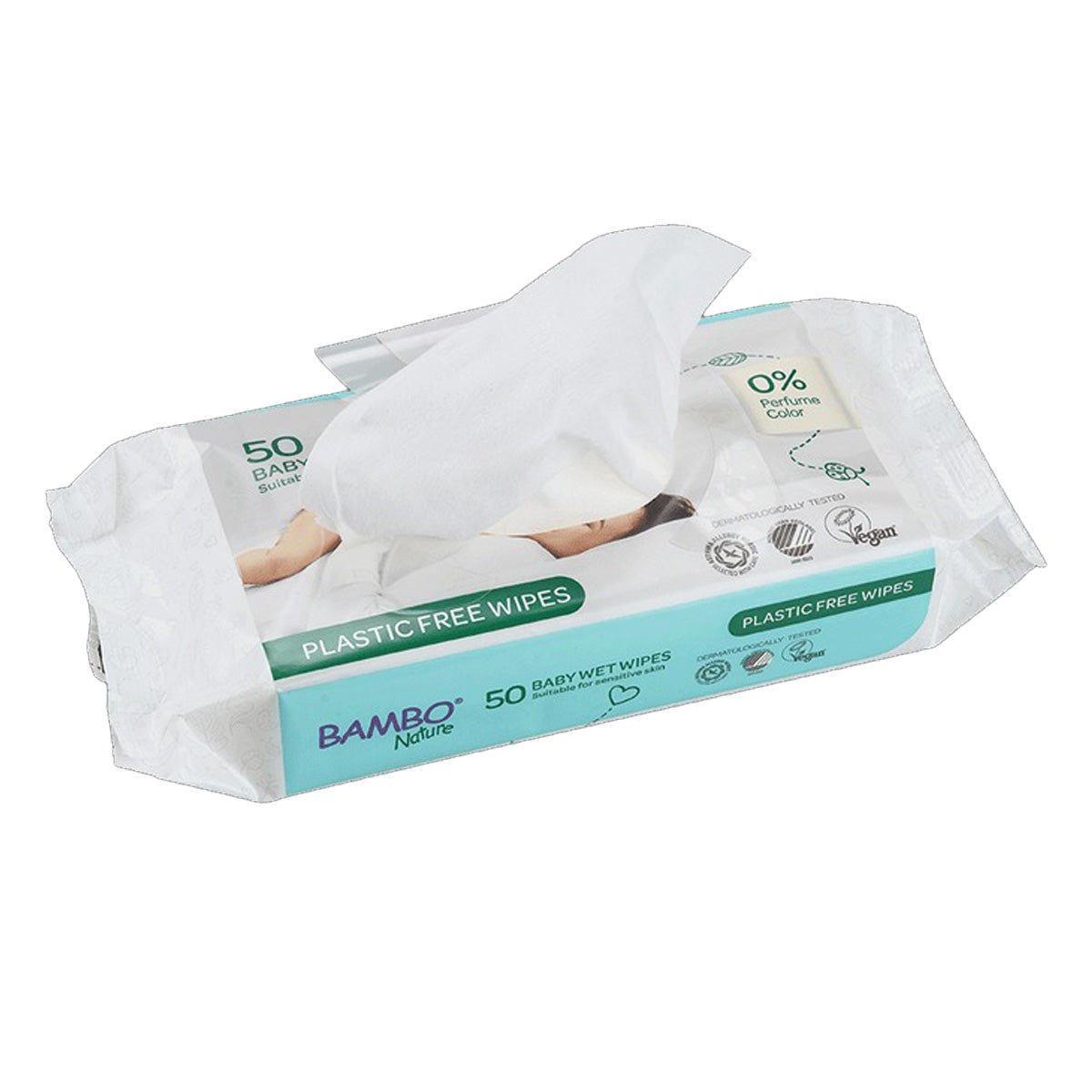 Chusteczki nawilżane Bambo Nature 80 szt.
