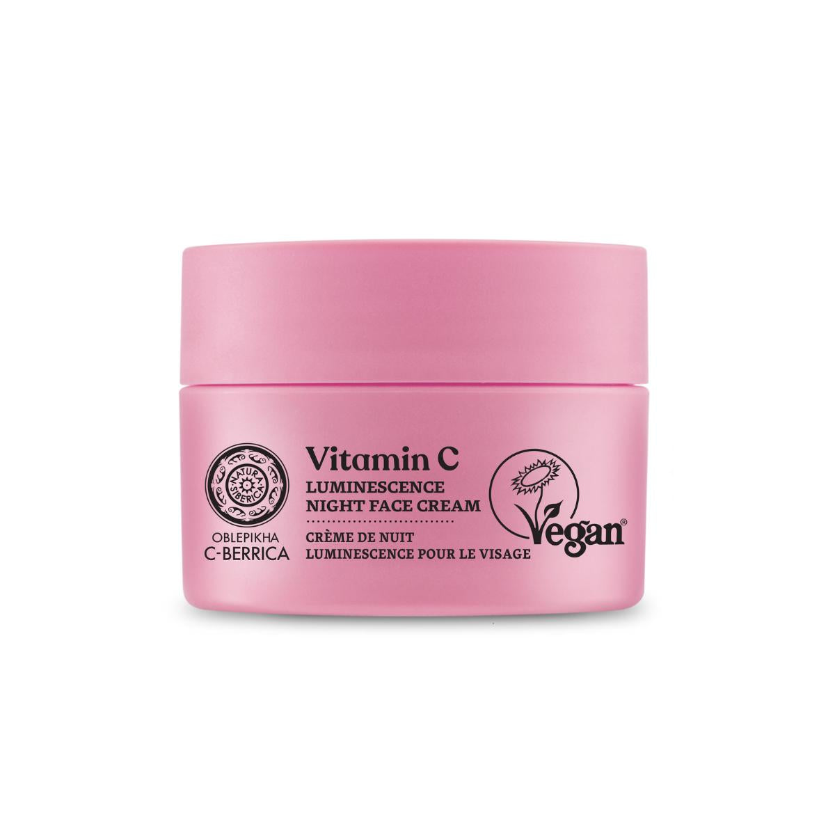 2-in-1 verhelderende gezichtscrème voor dagelijkse verzorging, Natura Siberica 50 ml