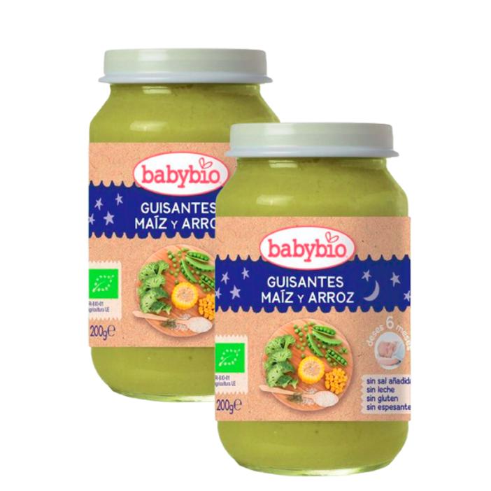 PROMOCJA x2 Puszka Buenas Noches Groch, kukurydza i ryż 200 g Babybio