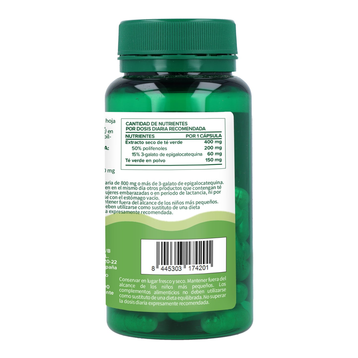 Planet Orchard Green Tea 60 Capsules