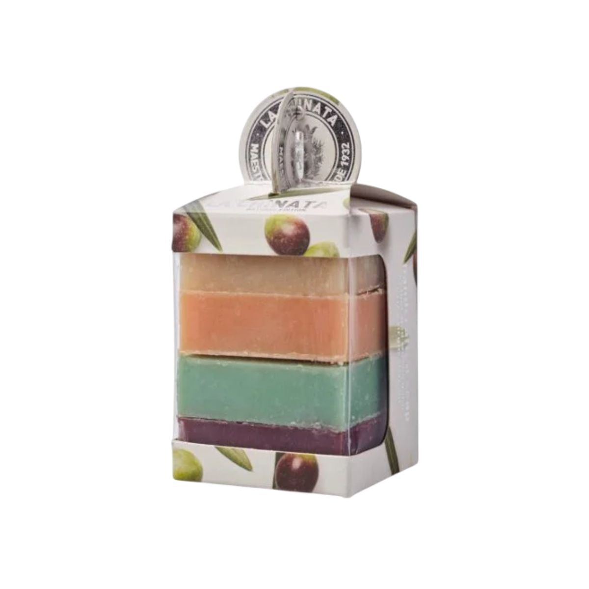 4-pack handgjorda tvålar 40 g 40 g La Chinata