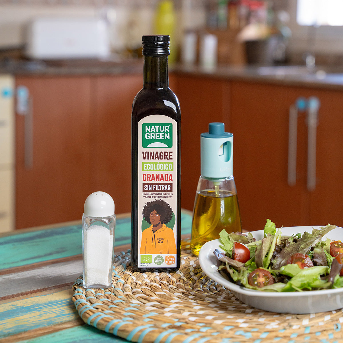 NaturGreen Organic Unfiltered Pomegranate Vinegar 500 ml