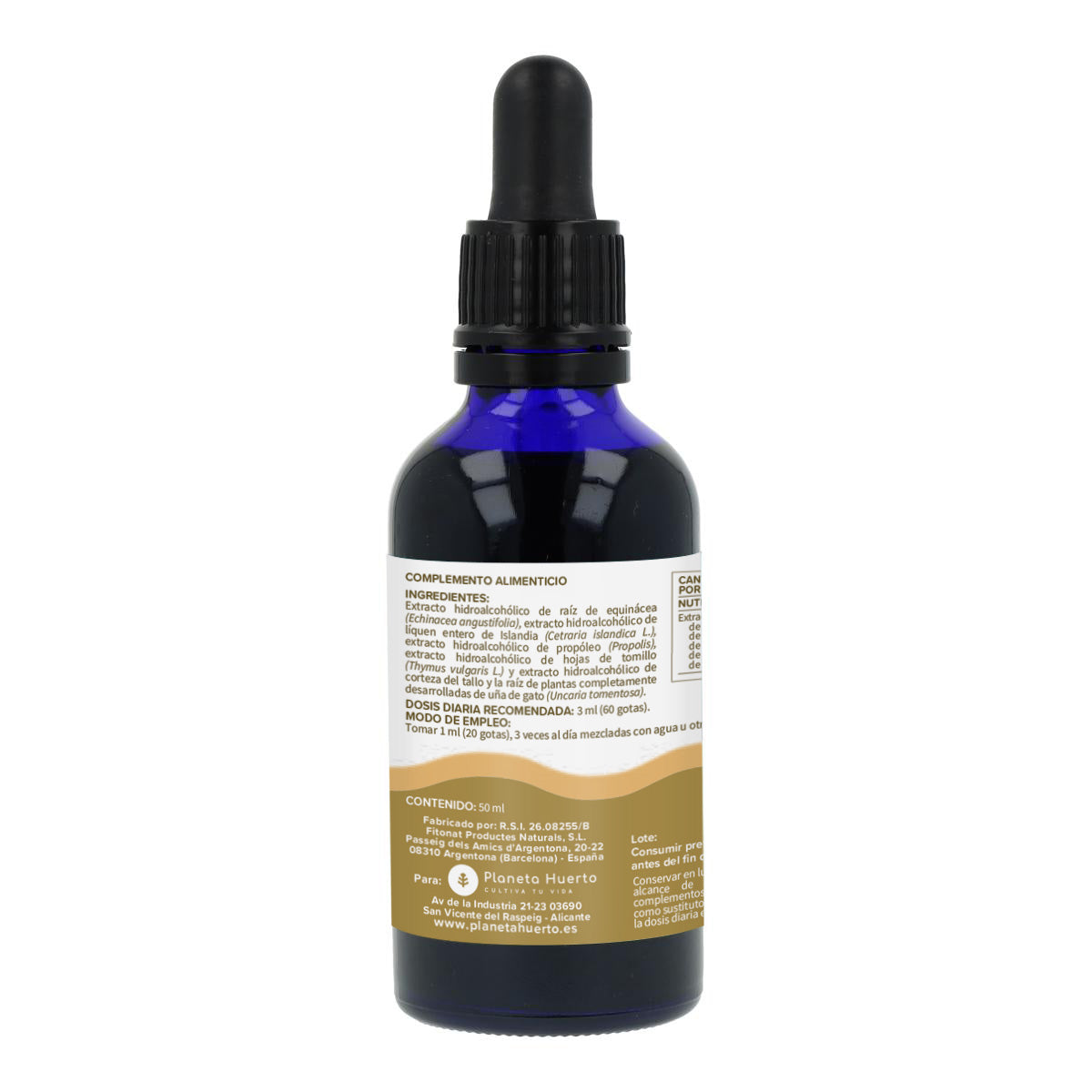 Inmunodefen propoli + echinacea Planeta Huerto 50 ml