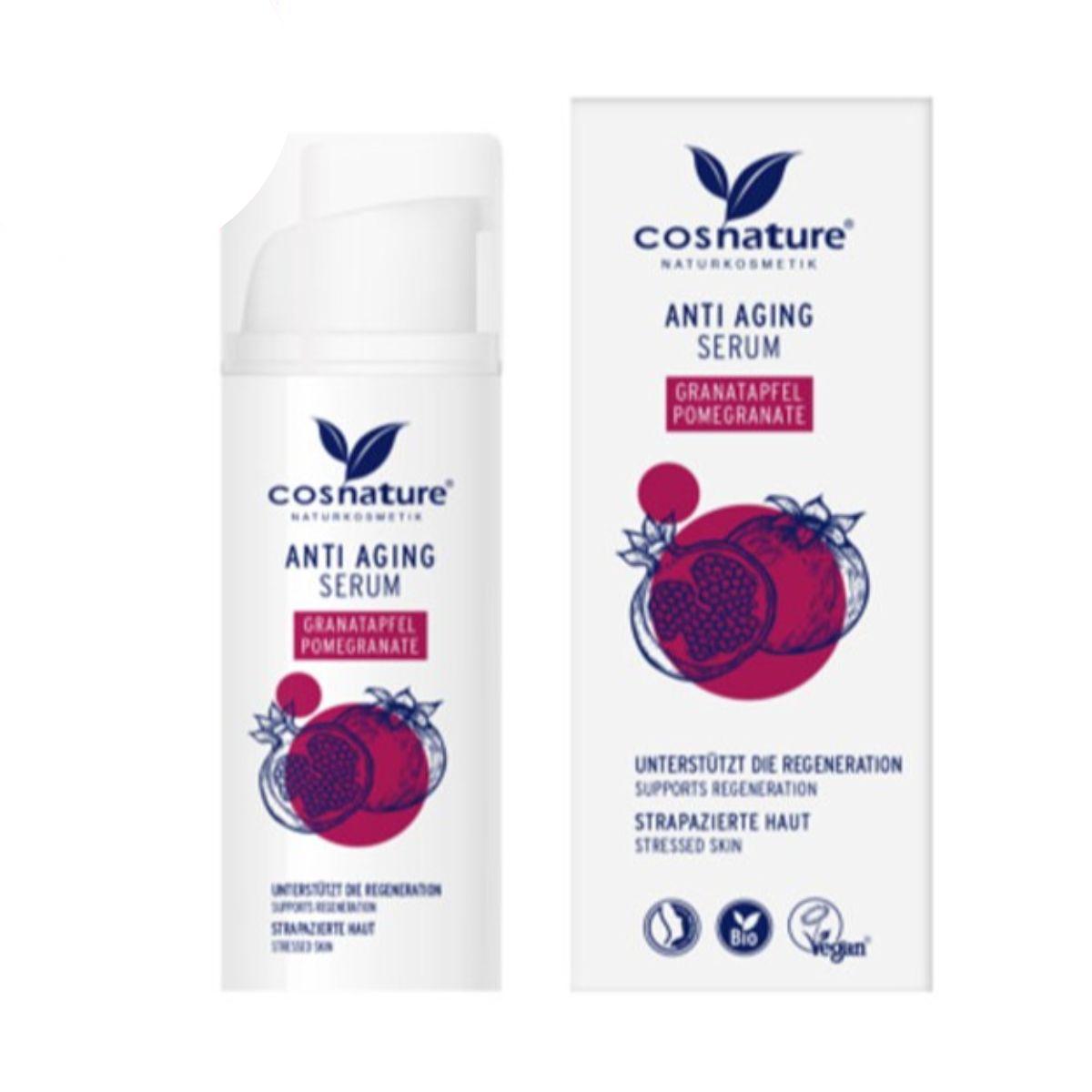 Sérum visage anti-âge à la grenade Cosnature 30 ml