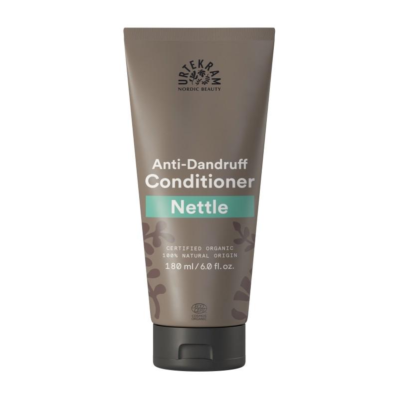 Zestaw Szampon przeciwłupieżowy z pokrzywą 500 ml + PREZENT Odżywka z pokrzywą 180 ml Urtekram