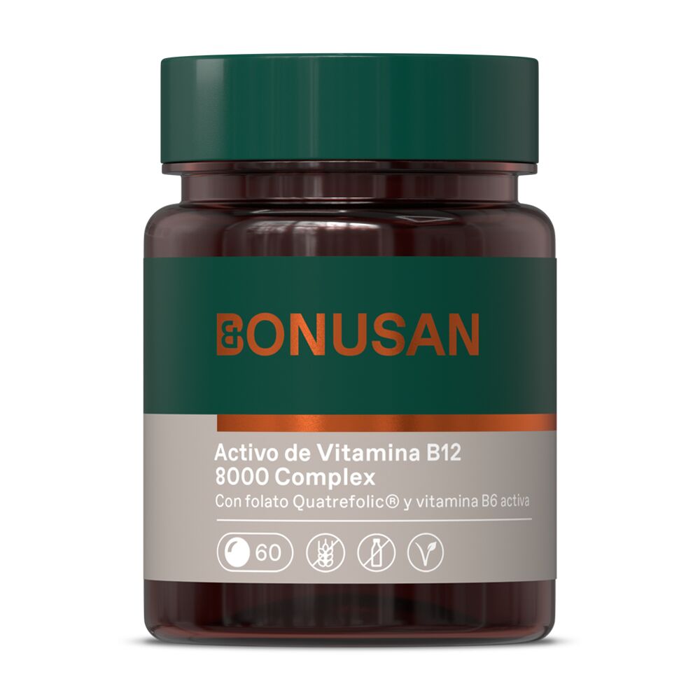 Aktiv vitamin B12 8000 Complex Bonusan 60 tabletter