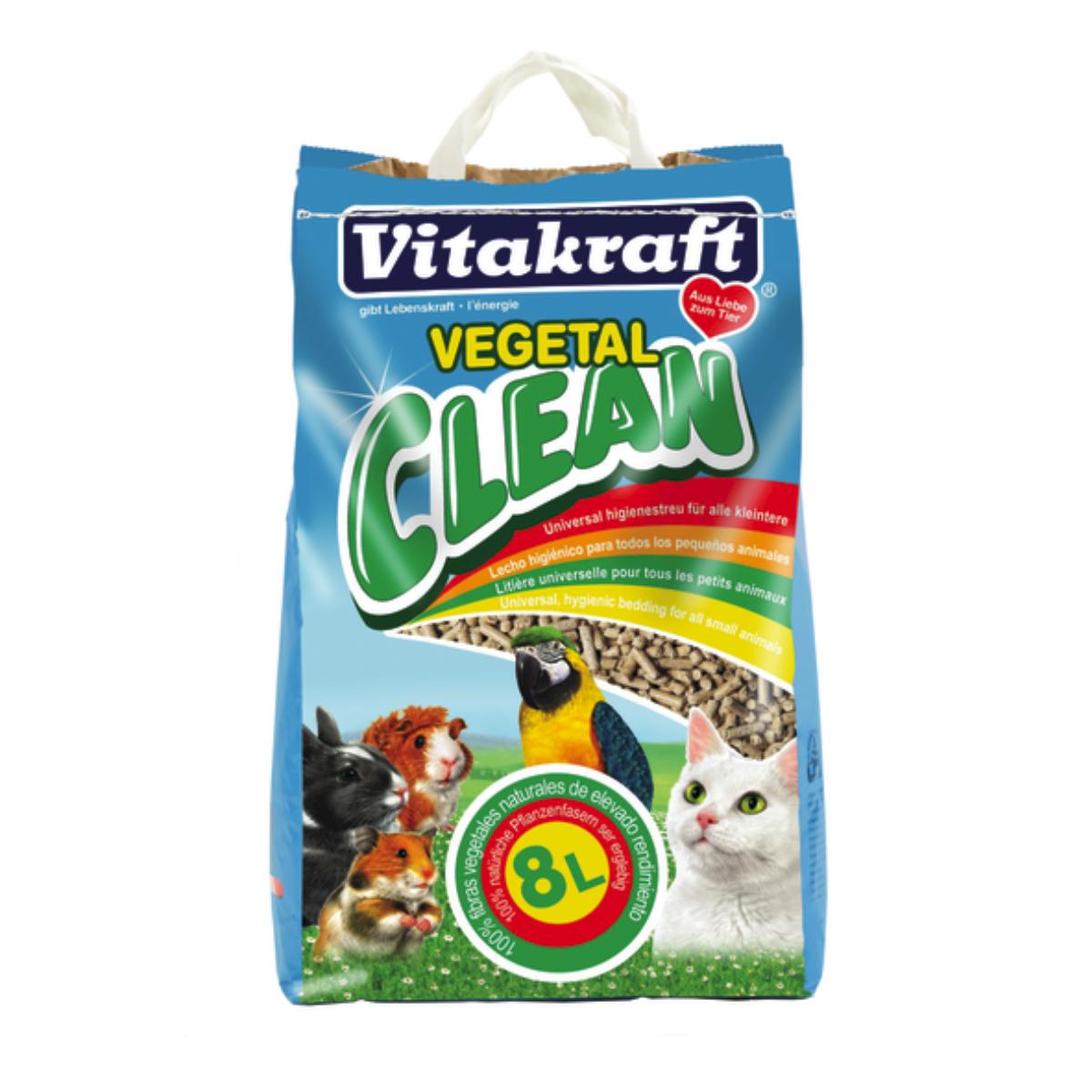 Vitakraft Vegetal Clean 8 L Lettiera vegetale in pellet