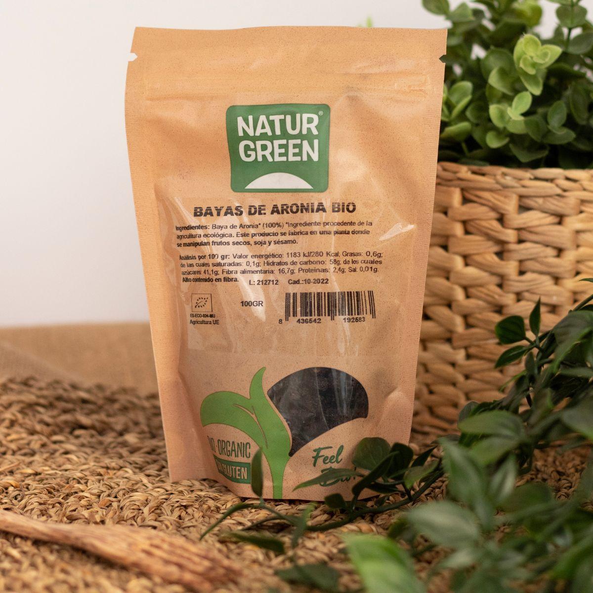 Aronia-Beeren Naturgreen 100 g