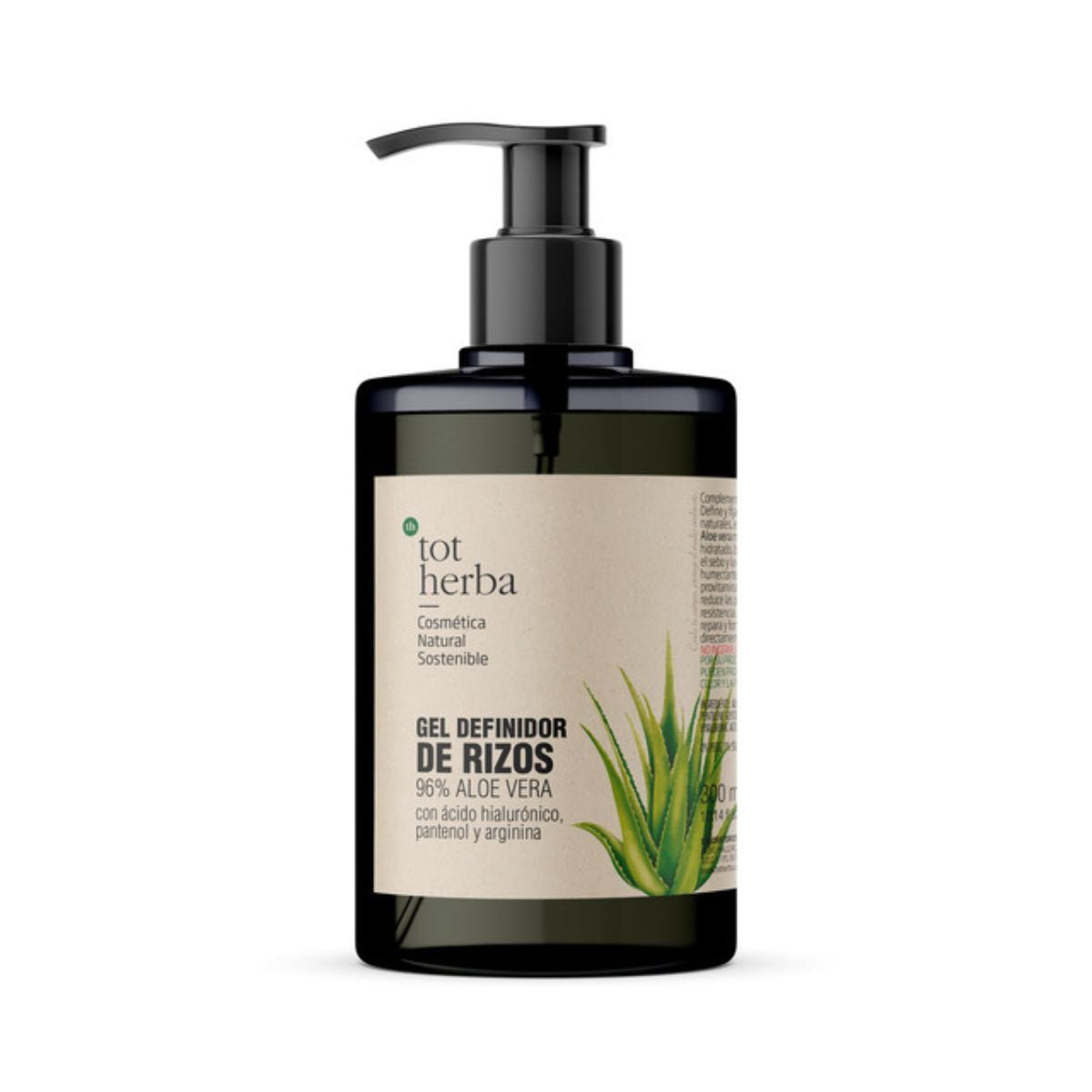 Gel définisseur de boucles à l'aloe vera 300 ml Tot Herba