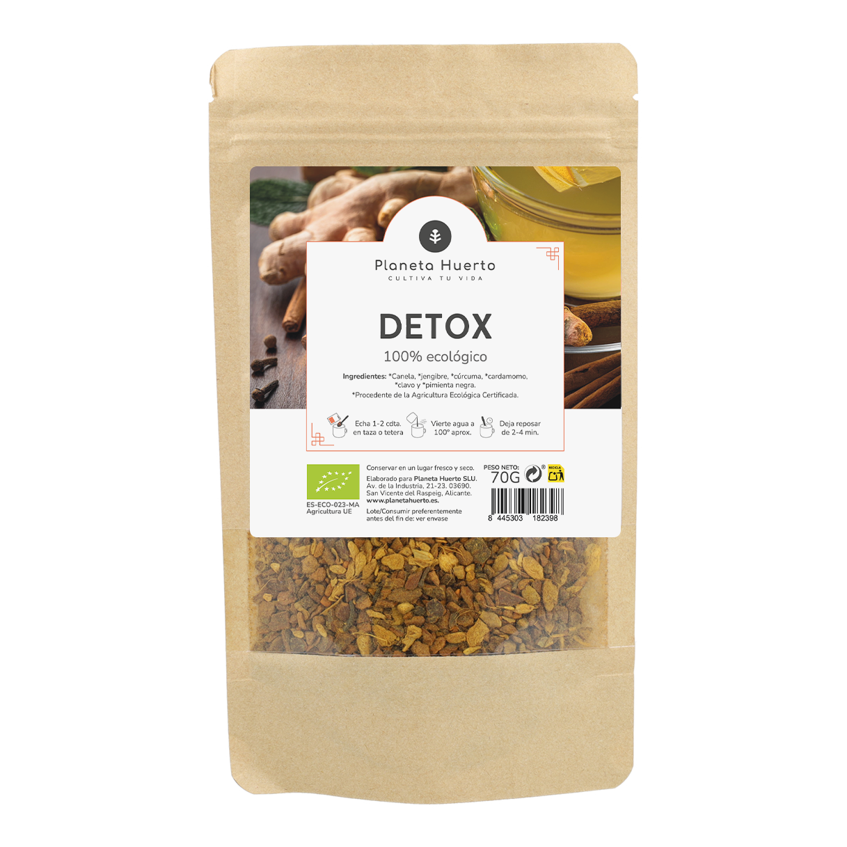 Detox-infusie ECO Planet Garden 70g
