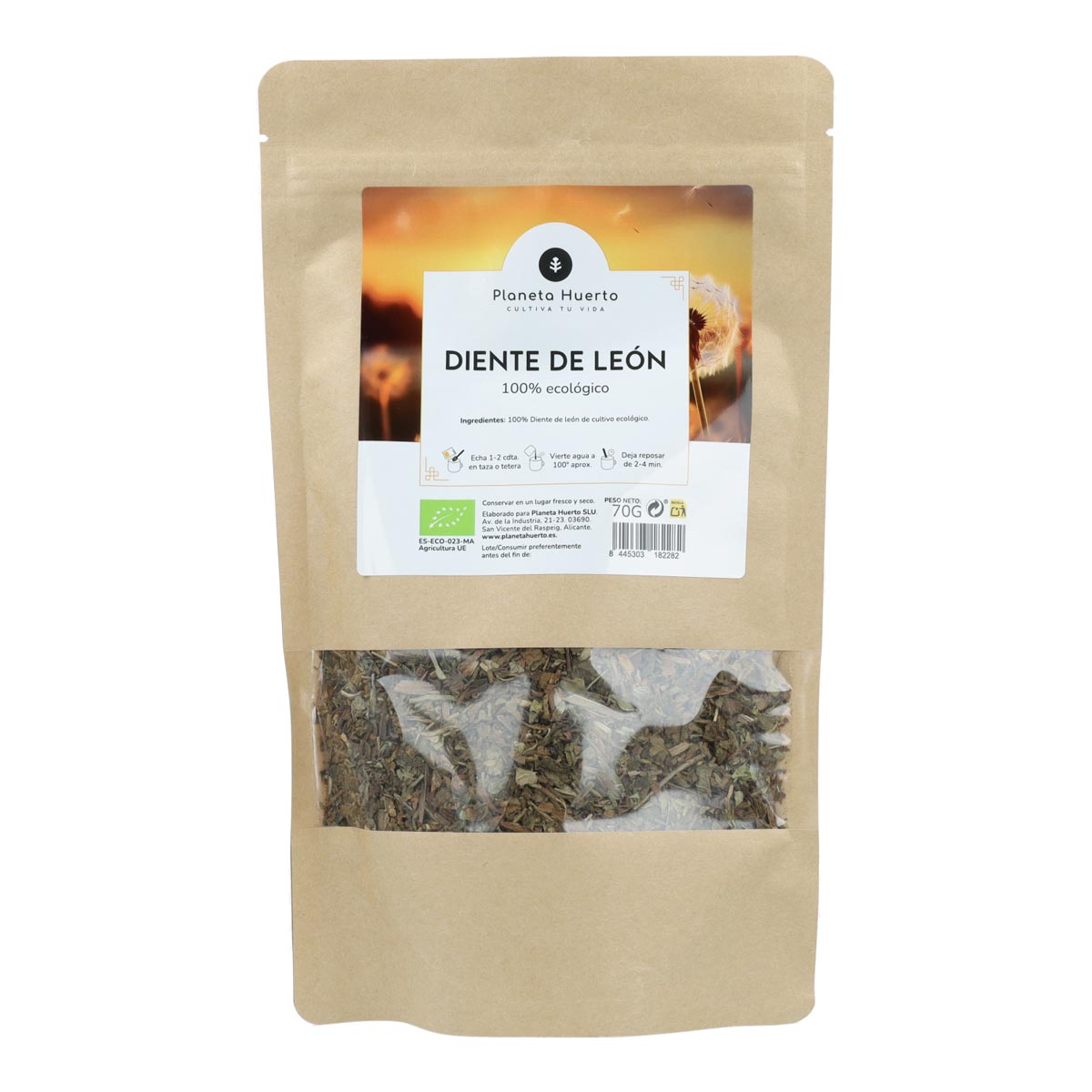 Paardenbloem ECO Planeta Huerto 70 g