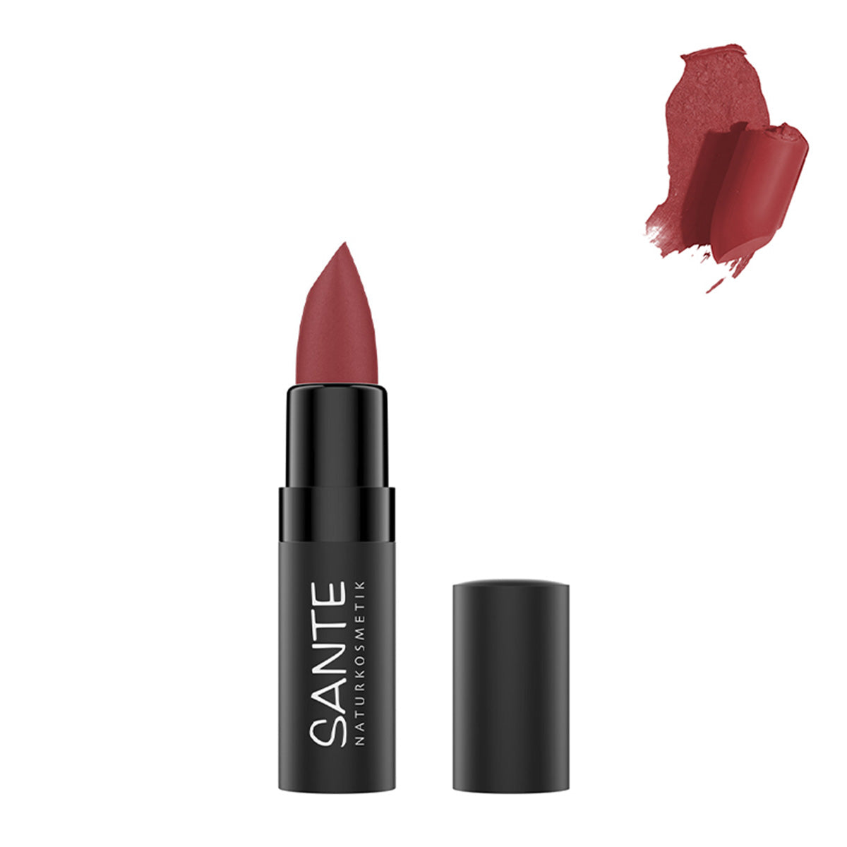 Matte Lippenstift 05 Velvet Red, Sante, 4,5 g
