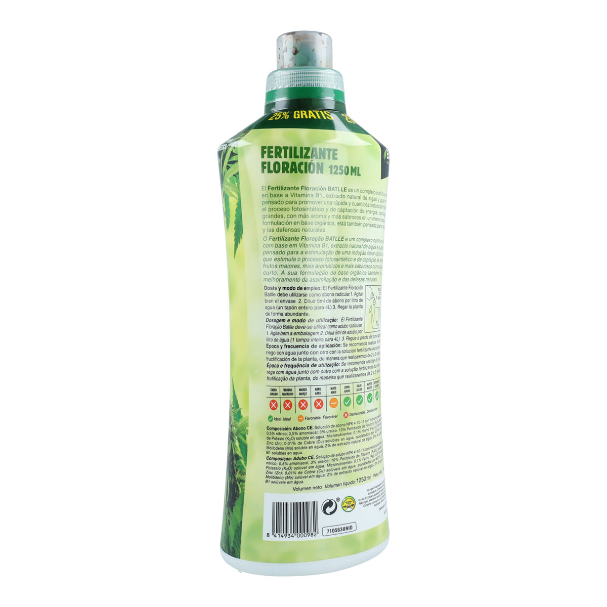 Płynny nawóz Ecoyerba Floración Batlle 1250 ml