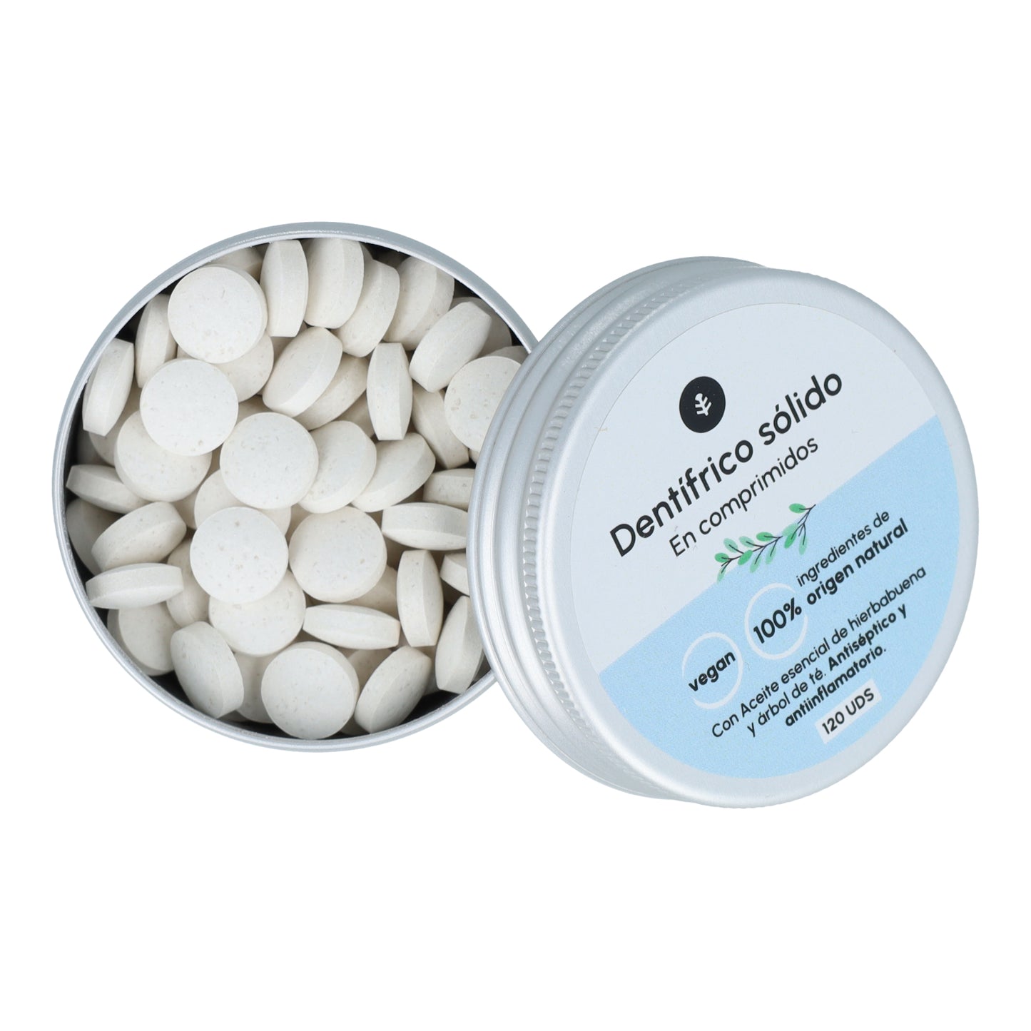 Stała pasta do zębów bez fluoru Planeta Huerto 120 tabletek