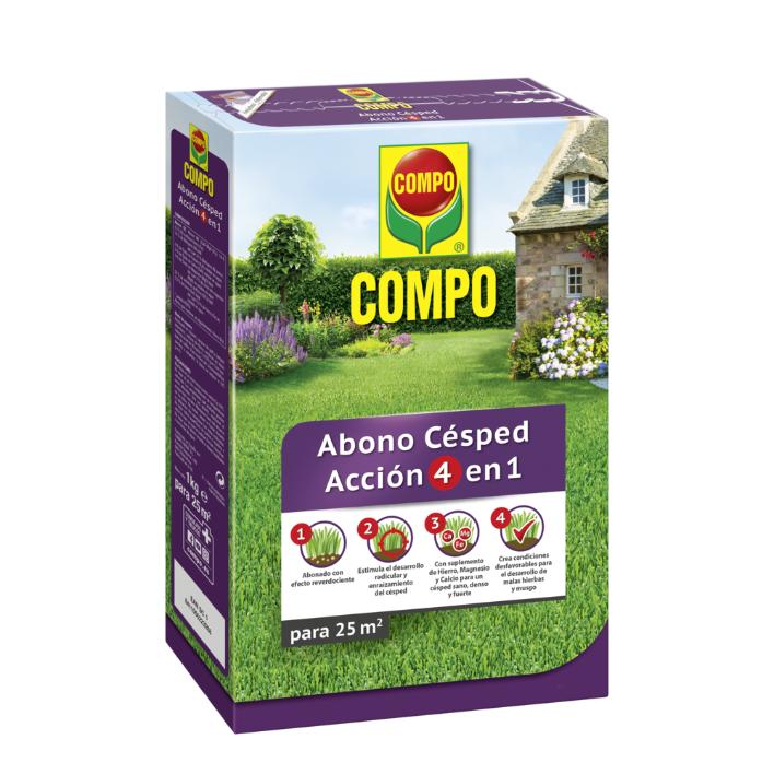 Compo 4-in-1 gazonmeststof 3 kg