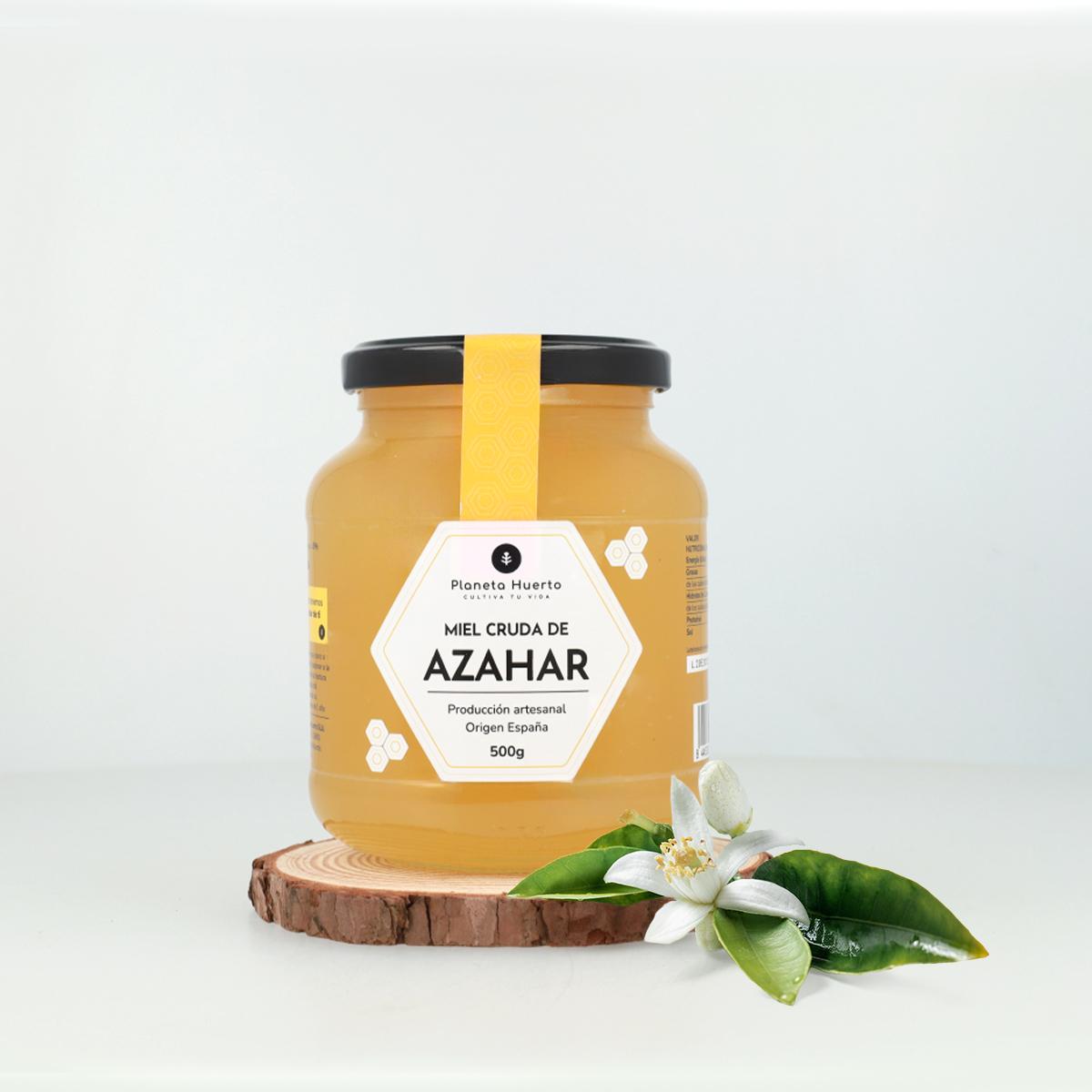 Raw Orange Blossom Honey Planeta Huerto 500 g