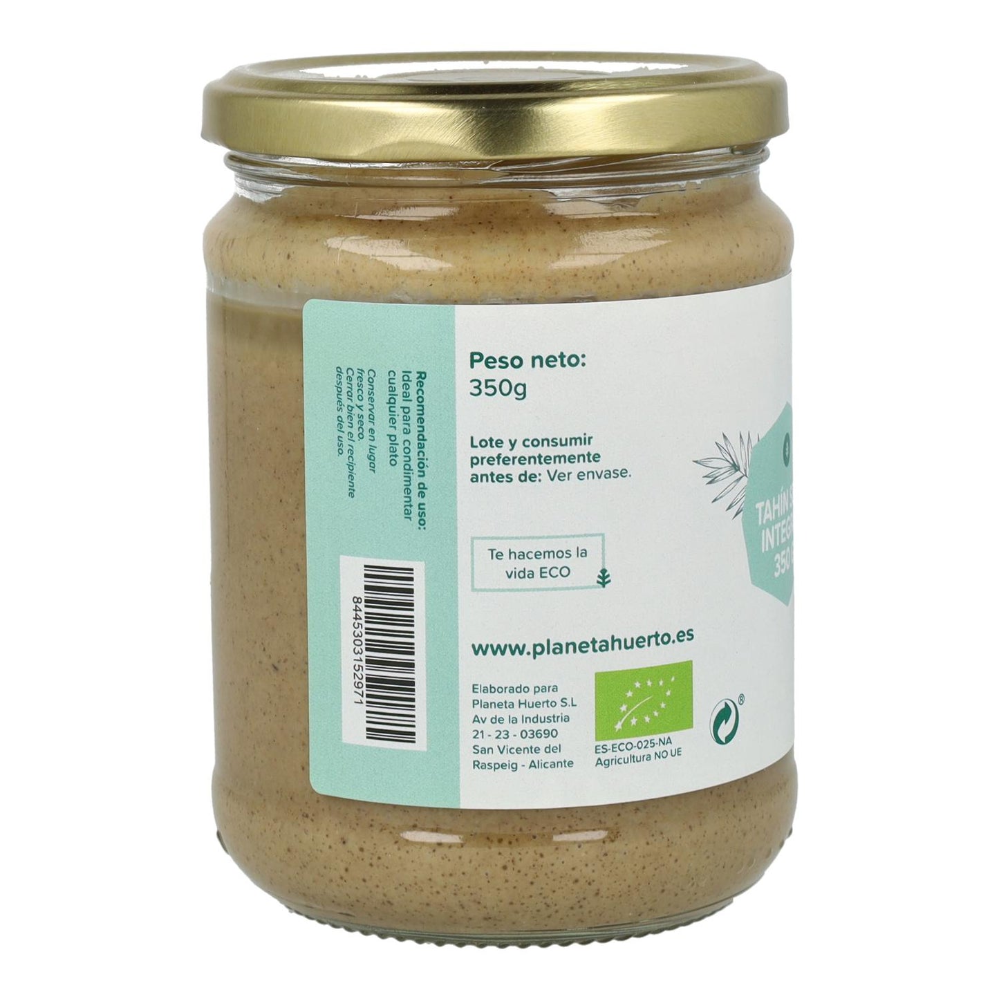 Tahini półtłuste ECO Planeta Huerto