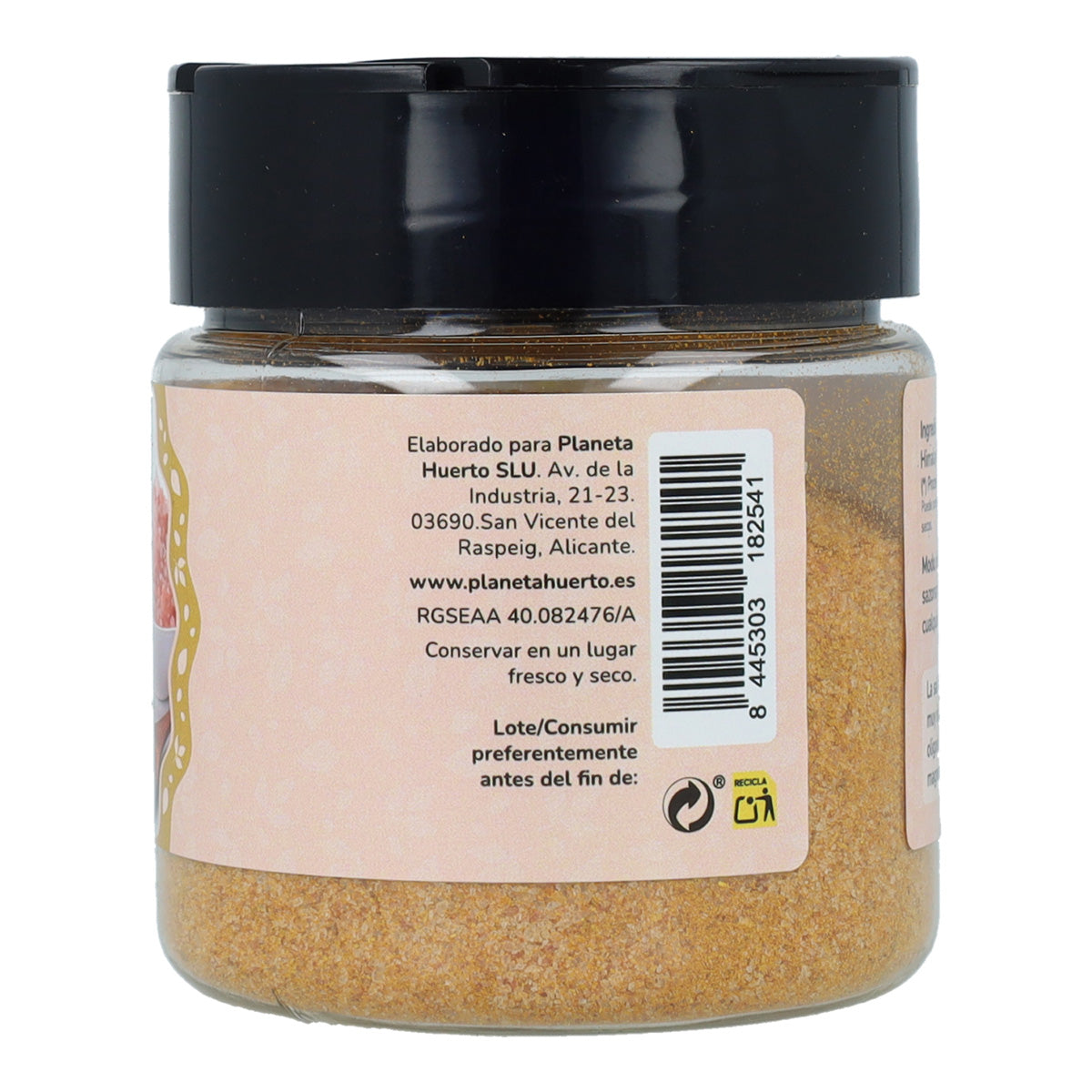 Roze zout met kerrie en kurkuma Planeta Huerto 100g