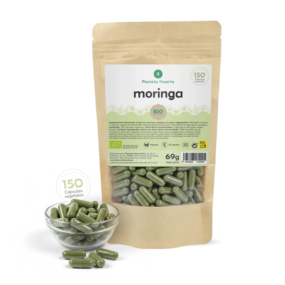 Bio Moringa Planet Garden 150 Kapseln