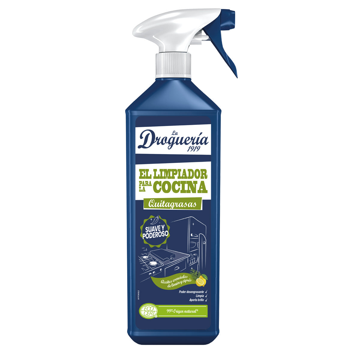 Citrus grease remover for the kitchen LA DROGUERIA 1919 spray 750 ml
