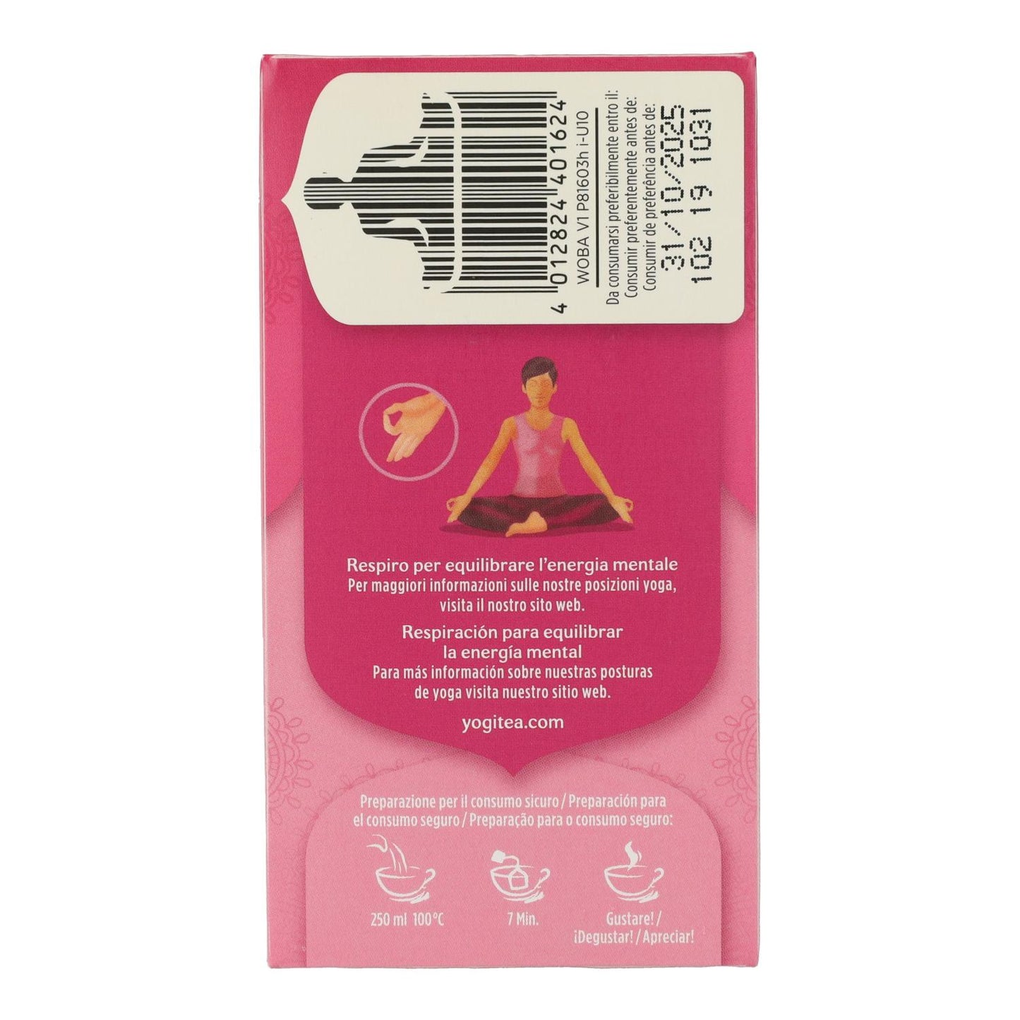 Yogi Tea BIO Mujer equilibrio, 17 bolsitas
