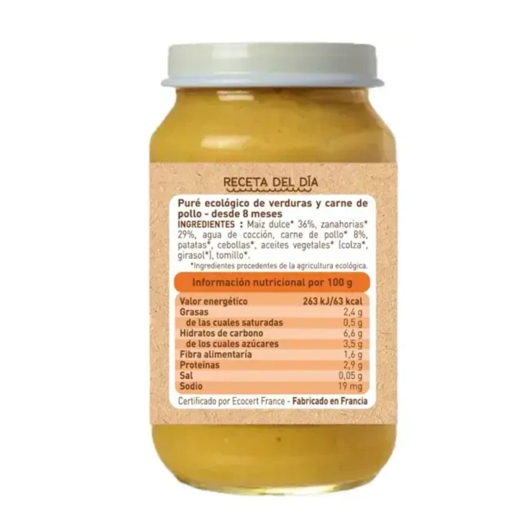 Babybio Vegetables and Chicken Jar (from 8 months) 200 g