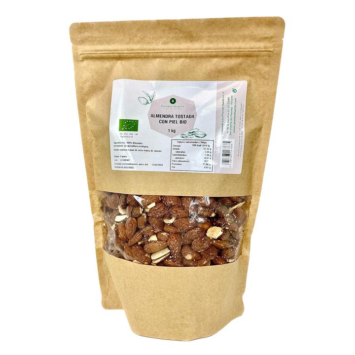 Rostade mandlar med skal ECO Planeta Huerto 1 kg