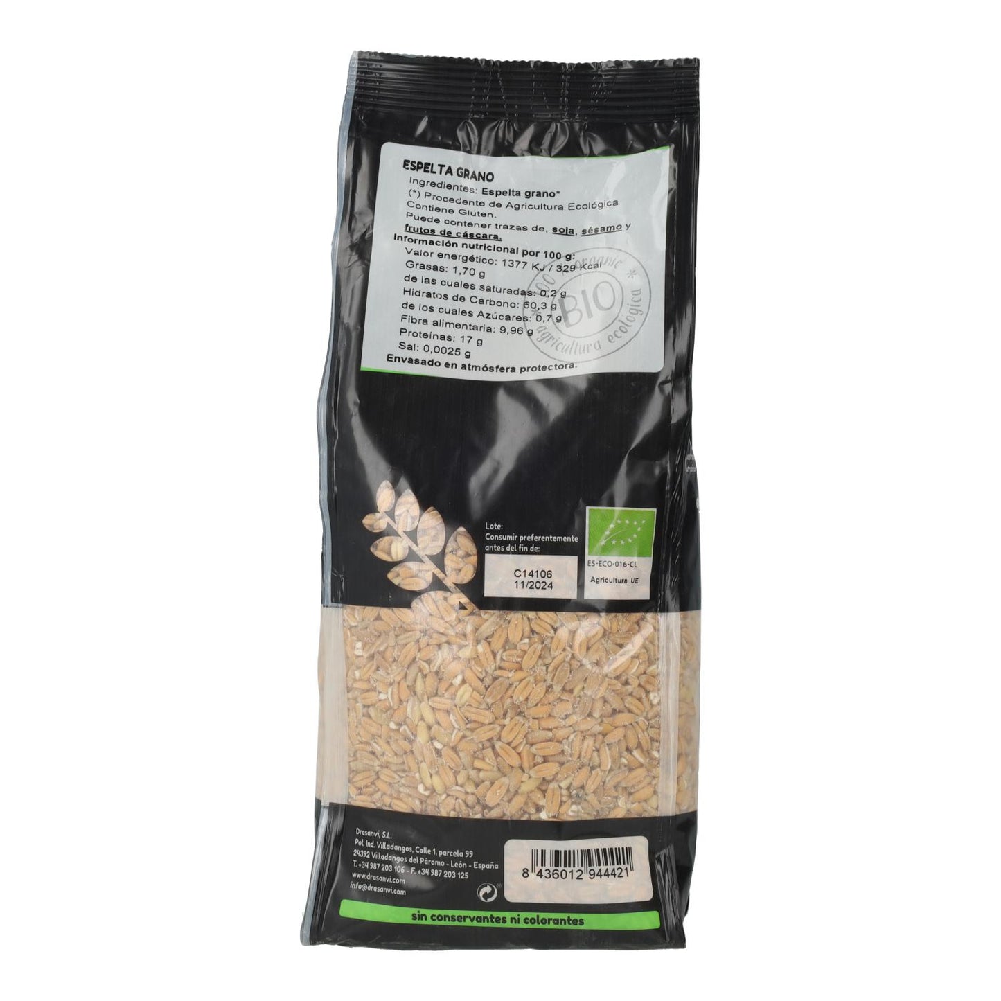 Espelta grano bio Ecosana 500 g