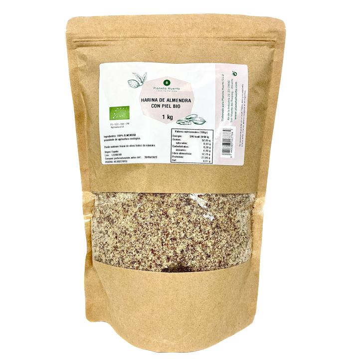 Farine d'amandes avec peau ECO Planeta Huerto 1 kg