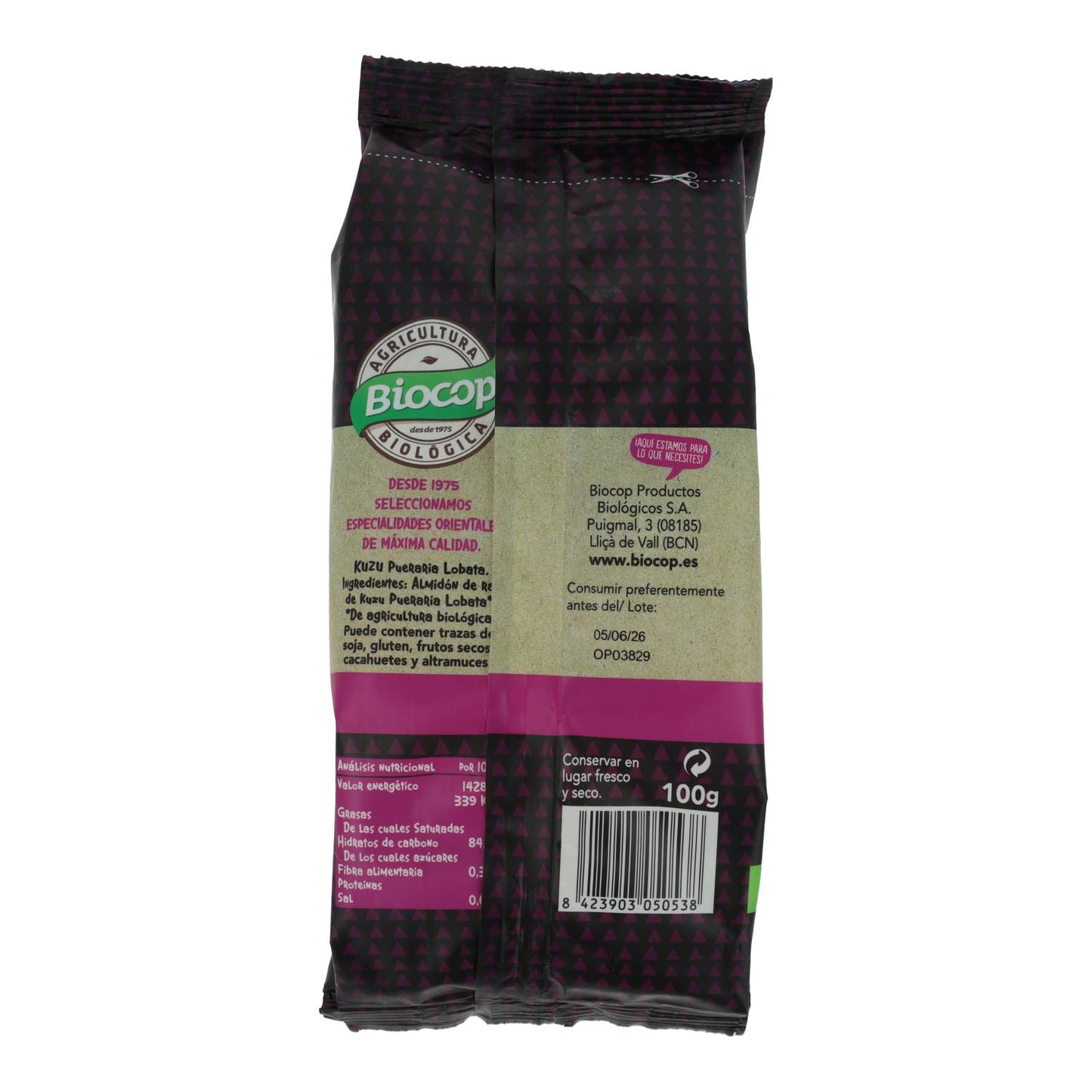 Kuzu-granulaat Pueraria Lobata Biocop 100 g