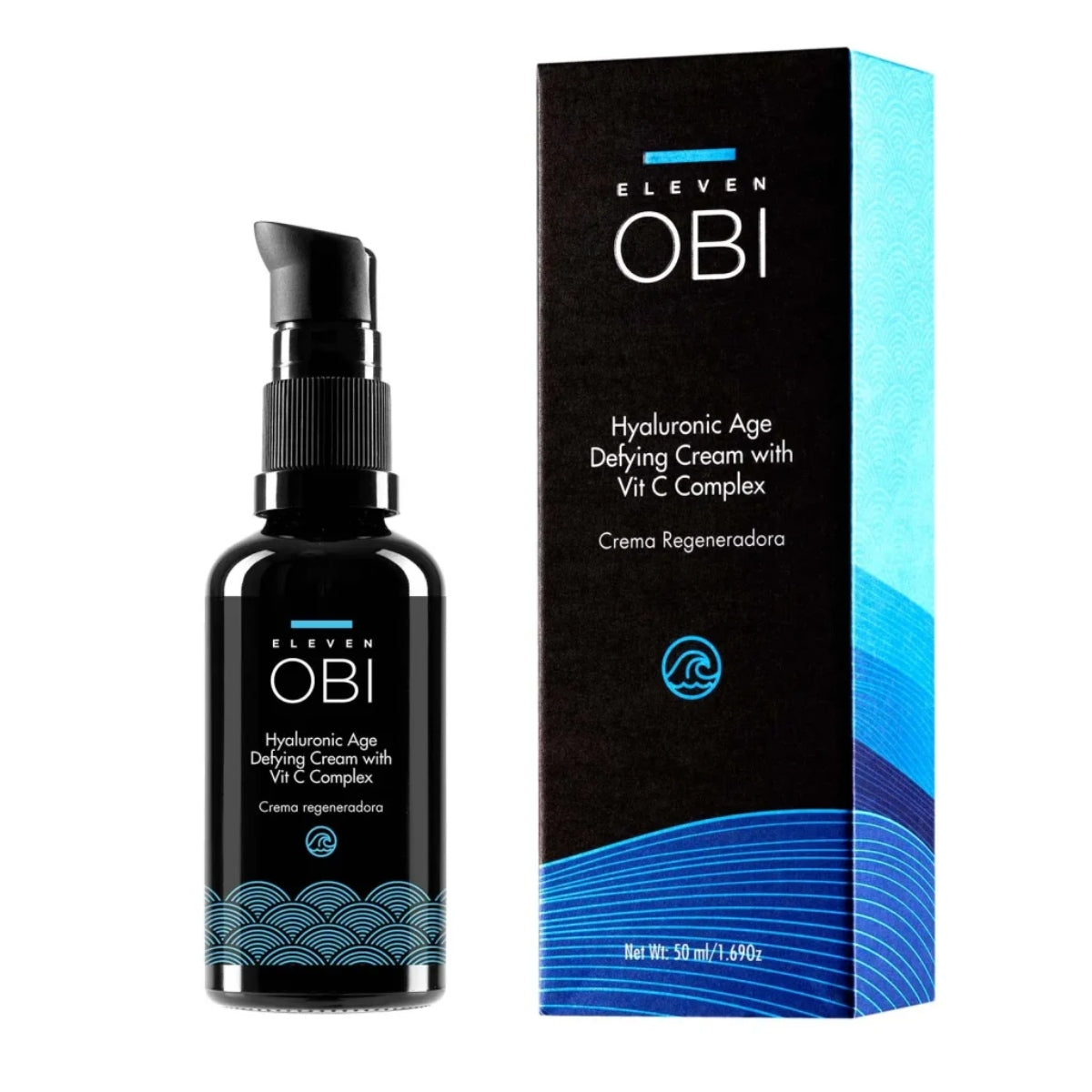 Hyaluronic Age Krem regenerujący z kompleksem witaminy C, Eleven Obi, 50 ml