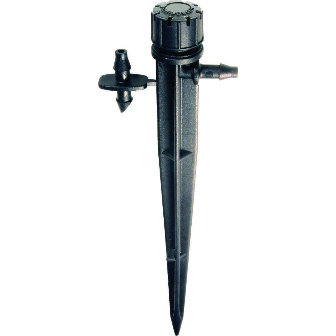 Gocciolatore regolabile 0-70 l/h con picchetto Planeta Huerto 100 unità