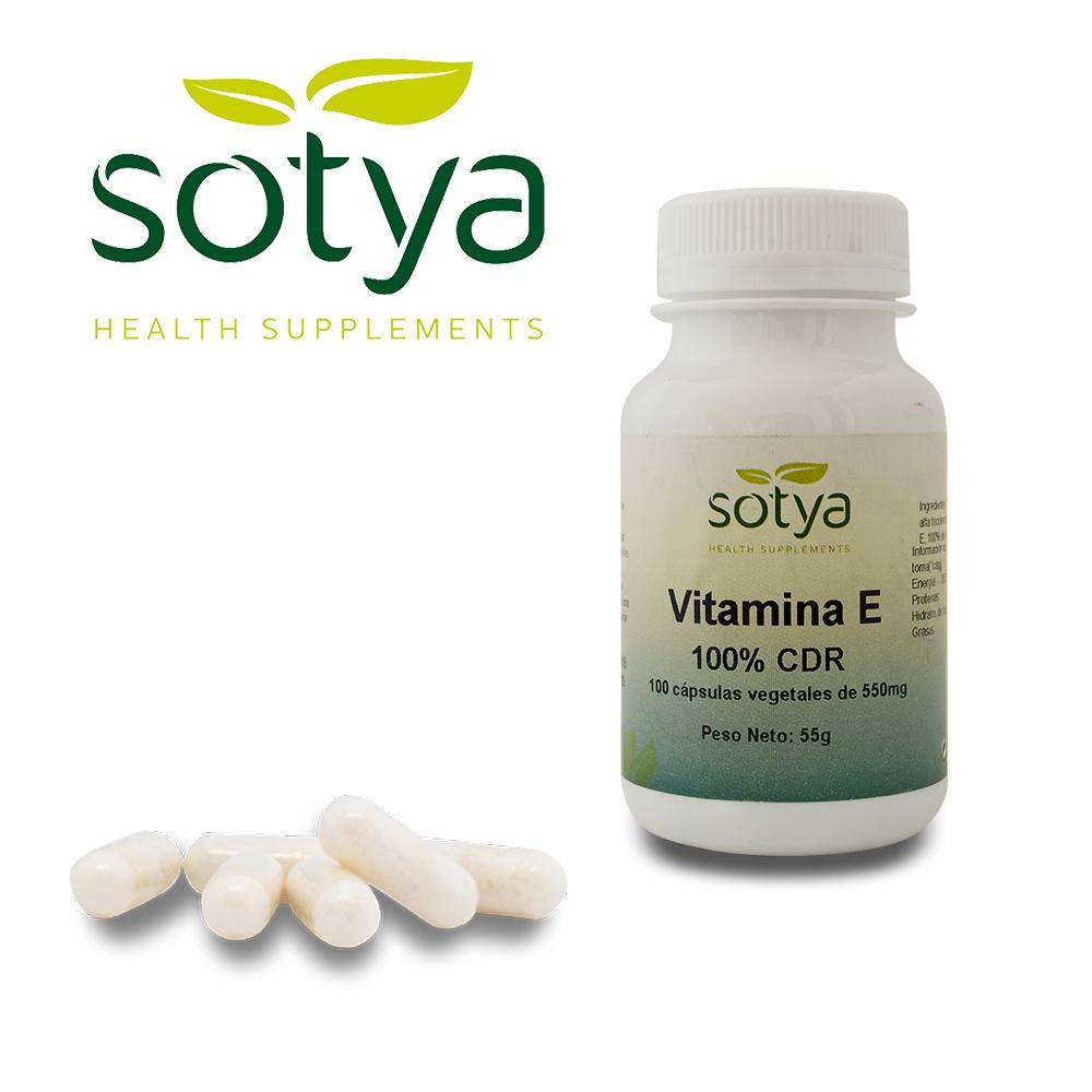 Vitamin E 100 % Cdr Sotya 100 kapslar