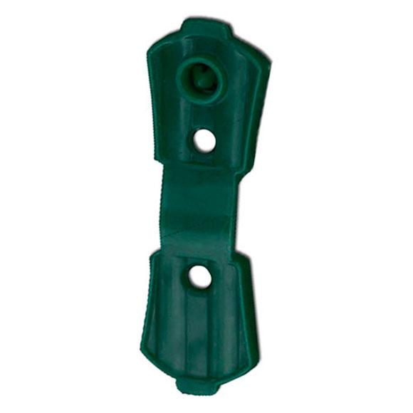 Clips de fixation pour filet tissé Fixatex vert 20 unités.