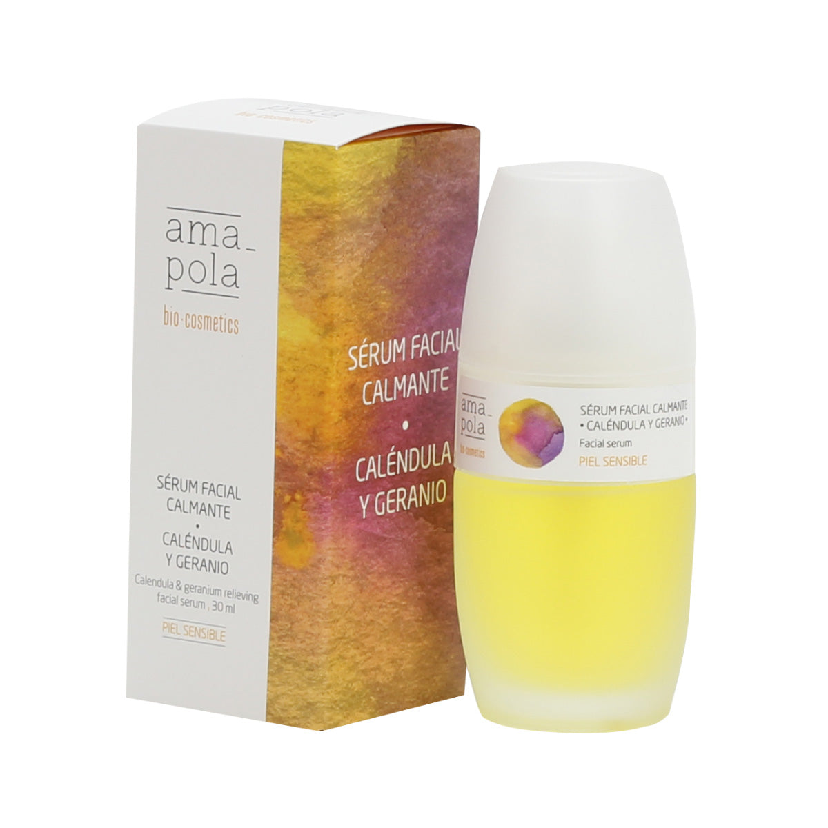 Kalmerend serum met calendula en geranium Amapola 30 ml