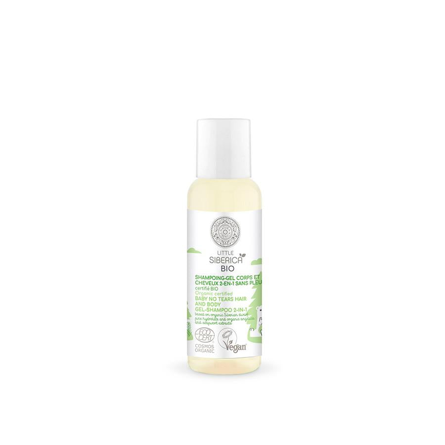 Shampooing bio 2 en 1 pour cheveux et corps « Bébé sans larmes » Natura Siberica 50 ml