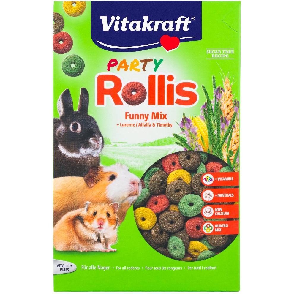 Vitakraft Party Rollis Knaagdieren 500 g