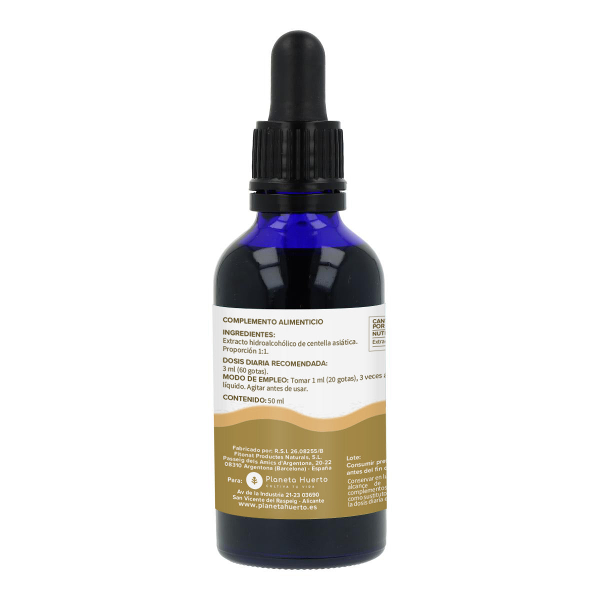 Estratto di Centella Asiatica Planet Orchard 50 Ml.