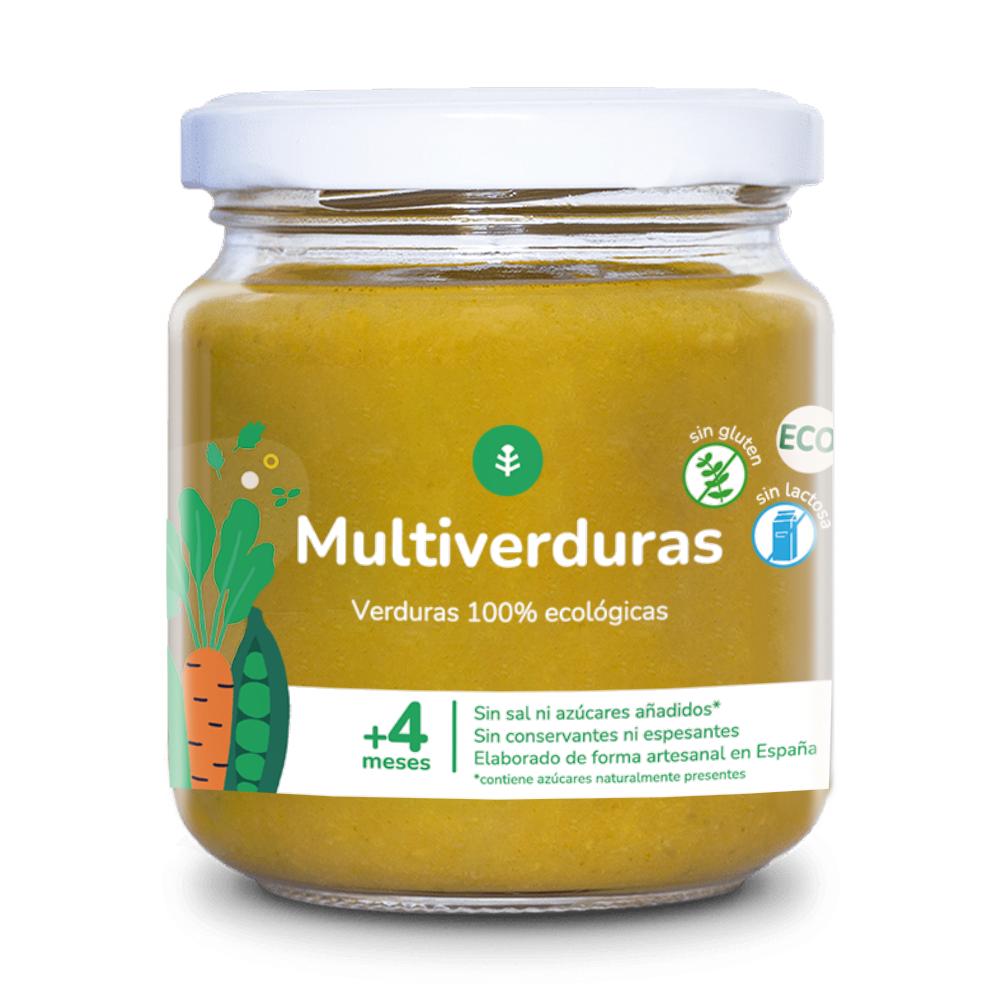 Tarrito Ecológico Multiverduras Planeta Huerto 180 g