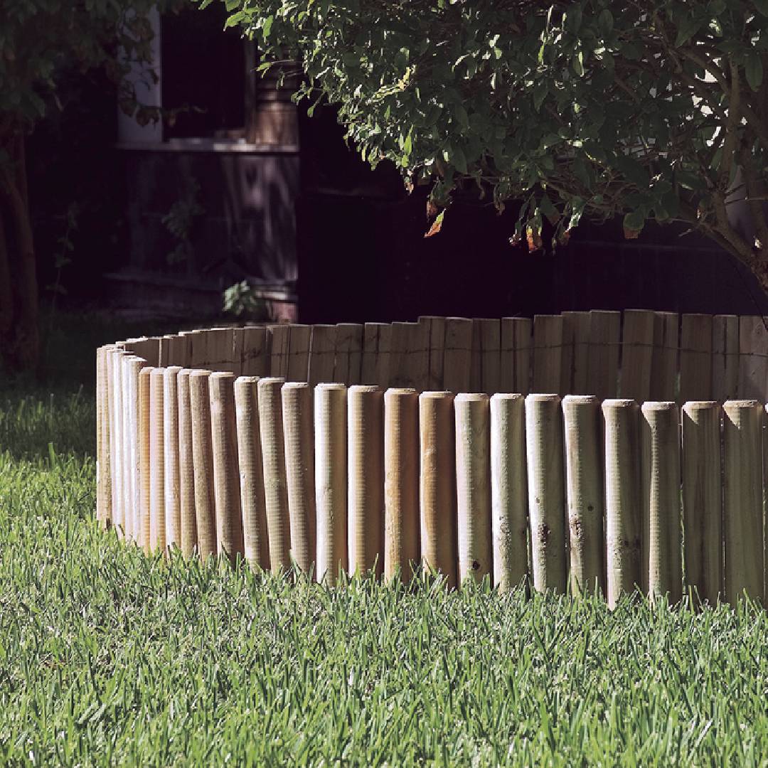 Träkantlist 200x40xø5 cm Talos Roll Nortene