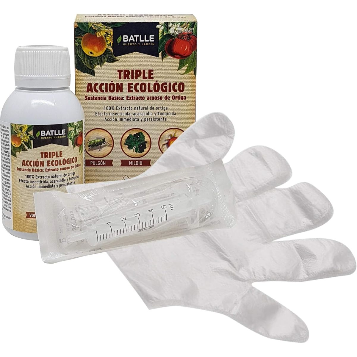 Potrójne działanie Eco koncentrat insektycyd grzybobójczy akarycyd 100 ml Batlle