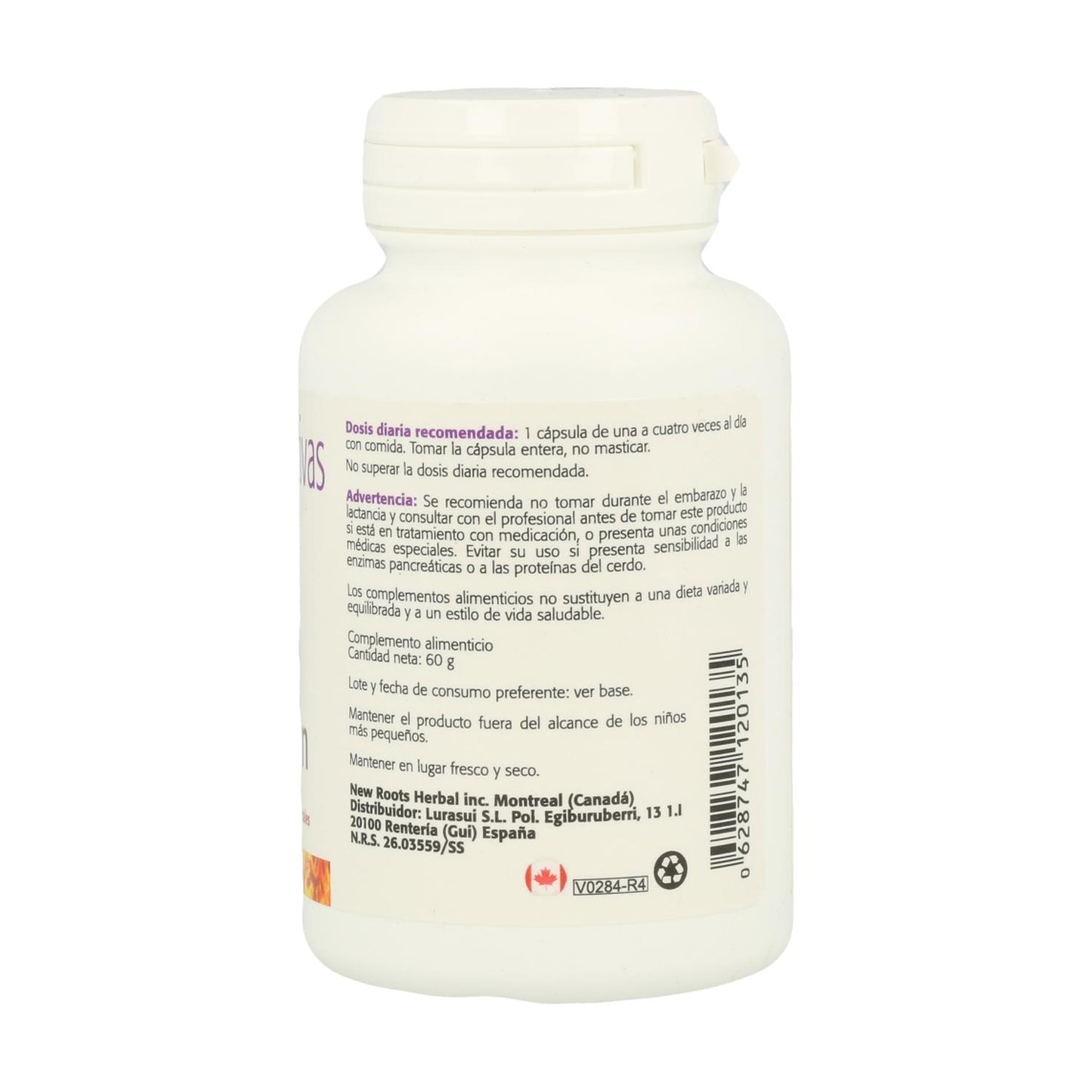 Pakket 2x Spijsverteringsenzymen Sura Vitasan, 100 capsules