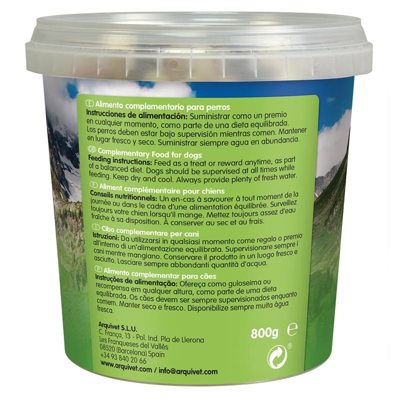 Arquivet Soft Snacks Hearts Mix 800 g Natural dog snack