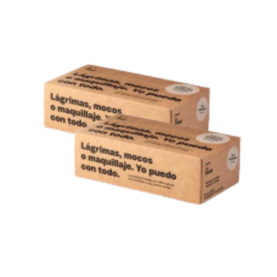 PROMO-Packung 2x Gesichtstücher in Box Ismax 150 Stück