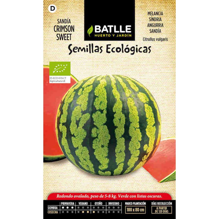 Ekologiczne nasiona arbuza Crimson Sweet Batlle