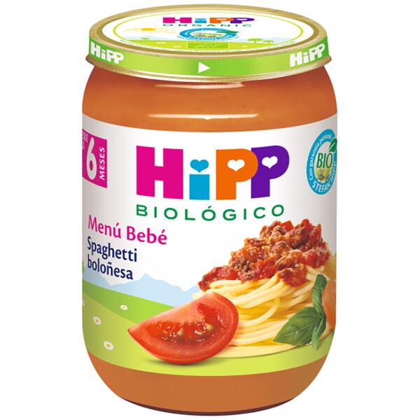 Petit pot de spaghetti bolognaise bio +6 mois HiPP 190 g
