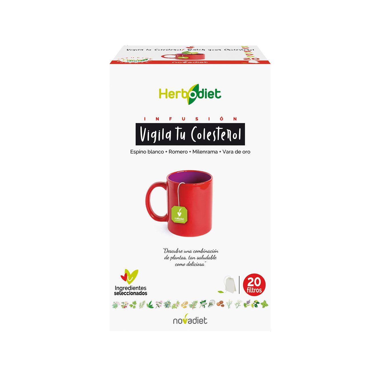 Herbodiet Vigila tu Colesterol, Novadiet, 20 saszetek