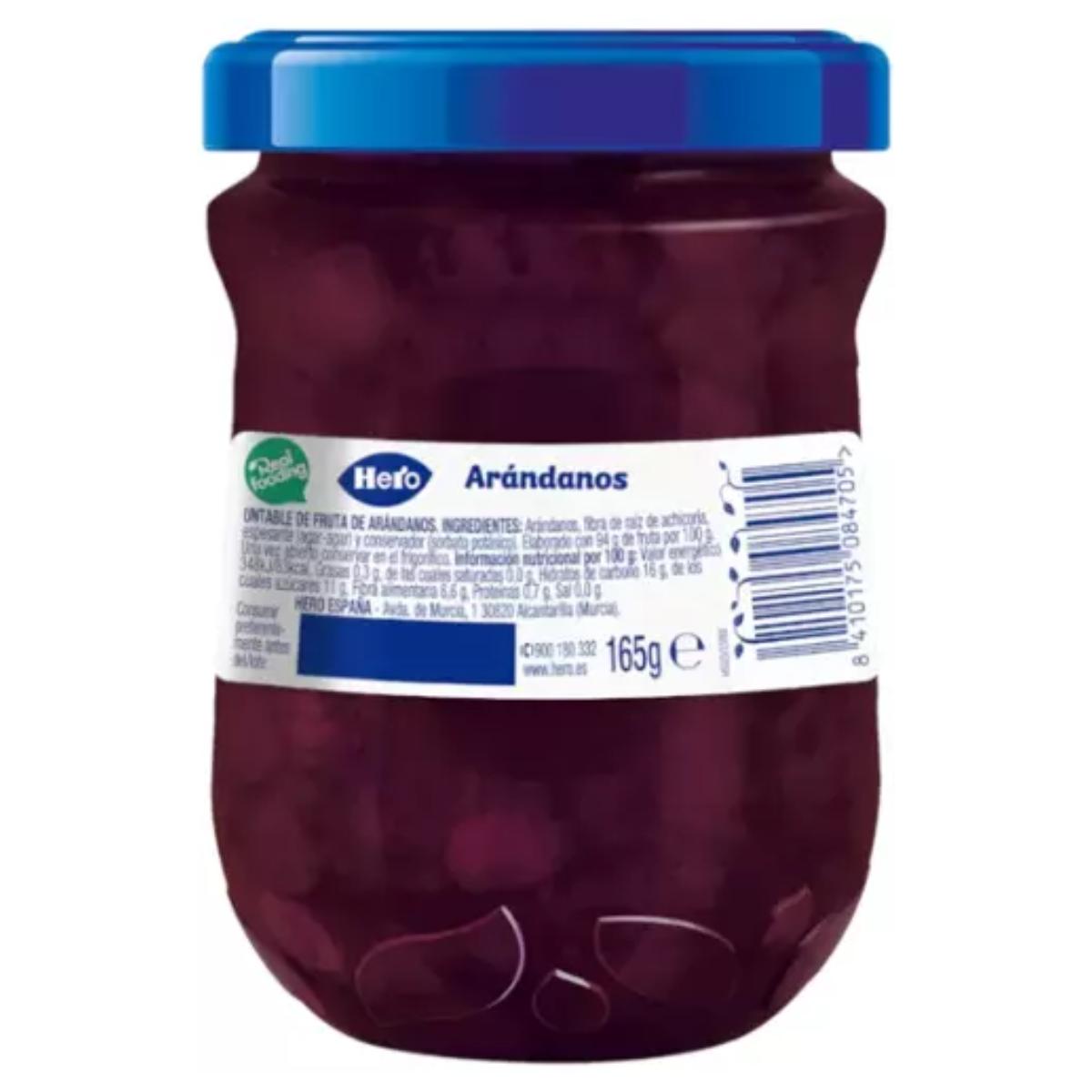 Hero Realfooding Aufstrich mit Heidelbeeren 165 g