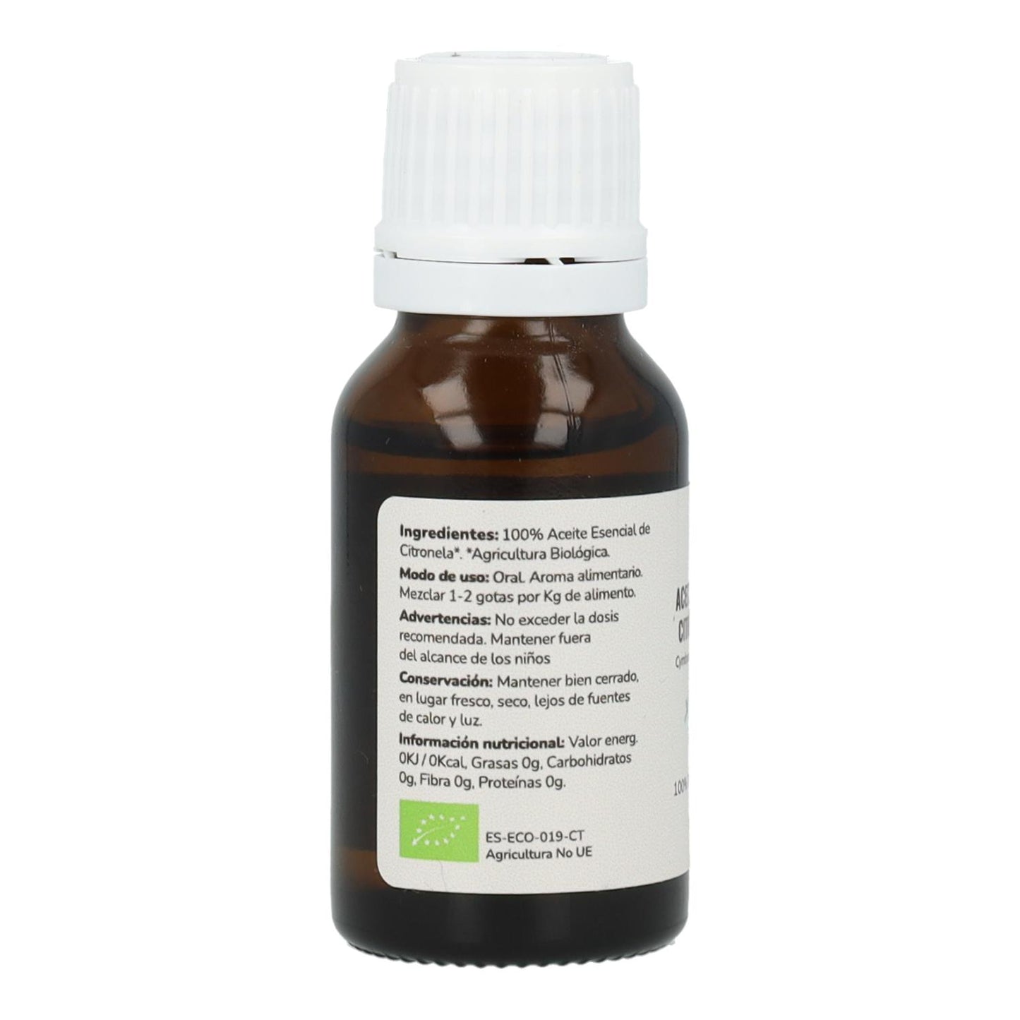 Citronella etherische olie Bio Planeta Huerto 15 ml
